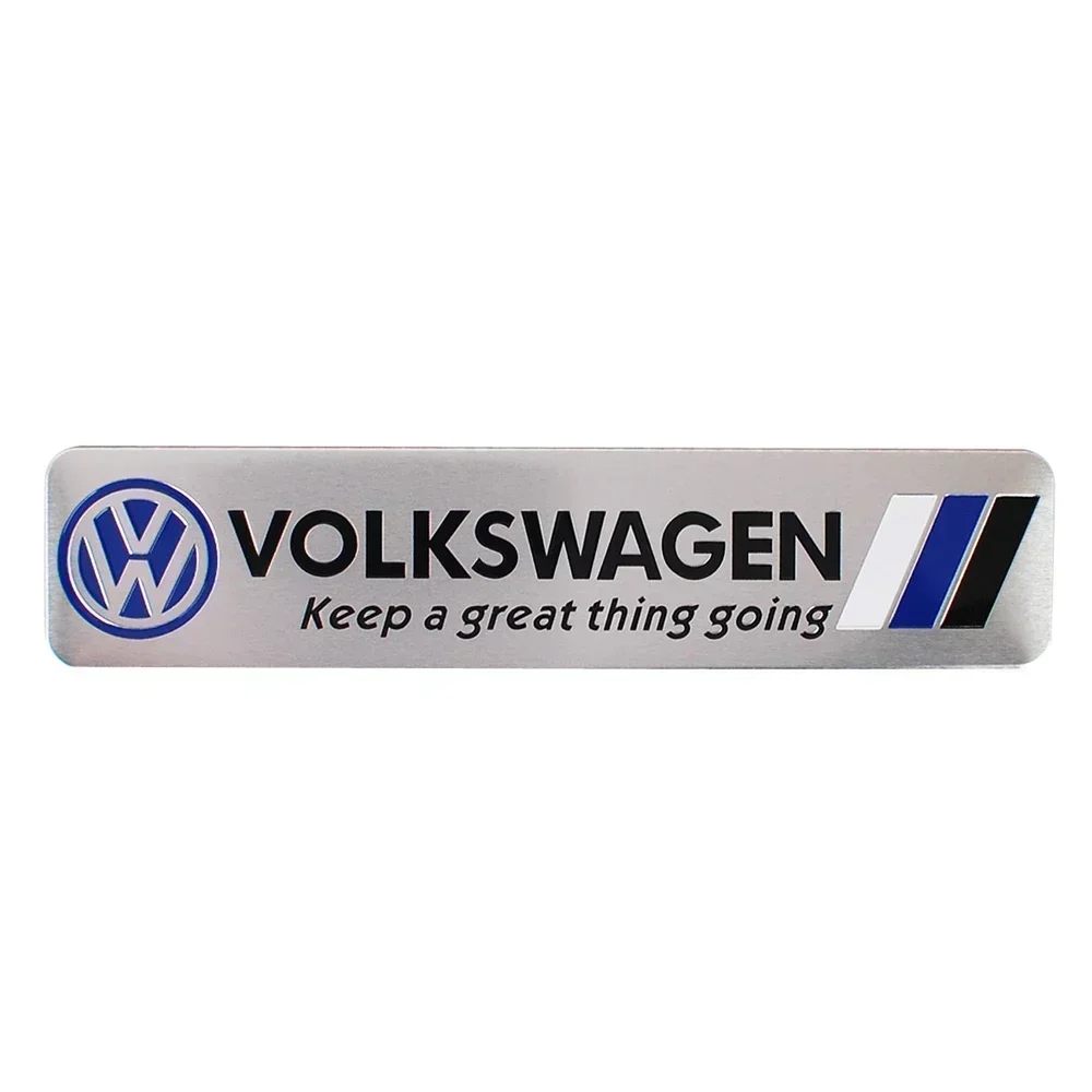 

Для Volkswagen VW R Line Golf CC GTI Polo Passat Jetta Tiguan Touareg Touran автомобильная наклейка из алюминиевого сплава, украшение для значка автомобиля