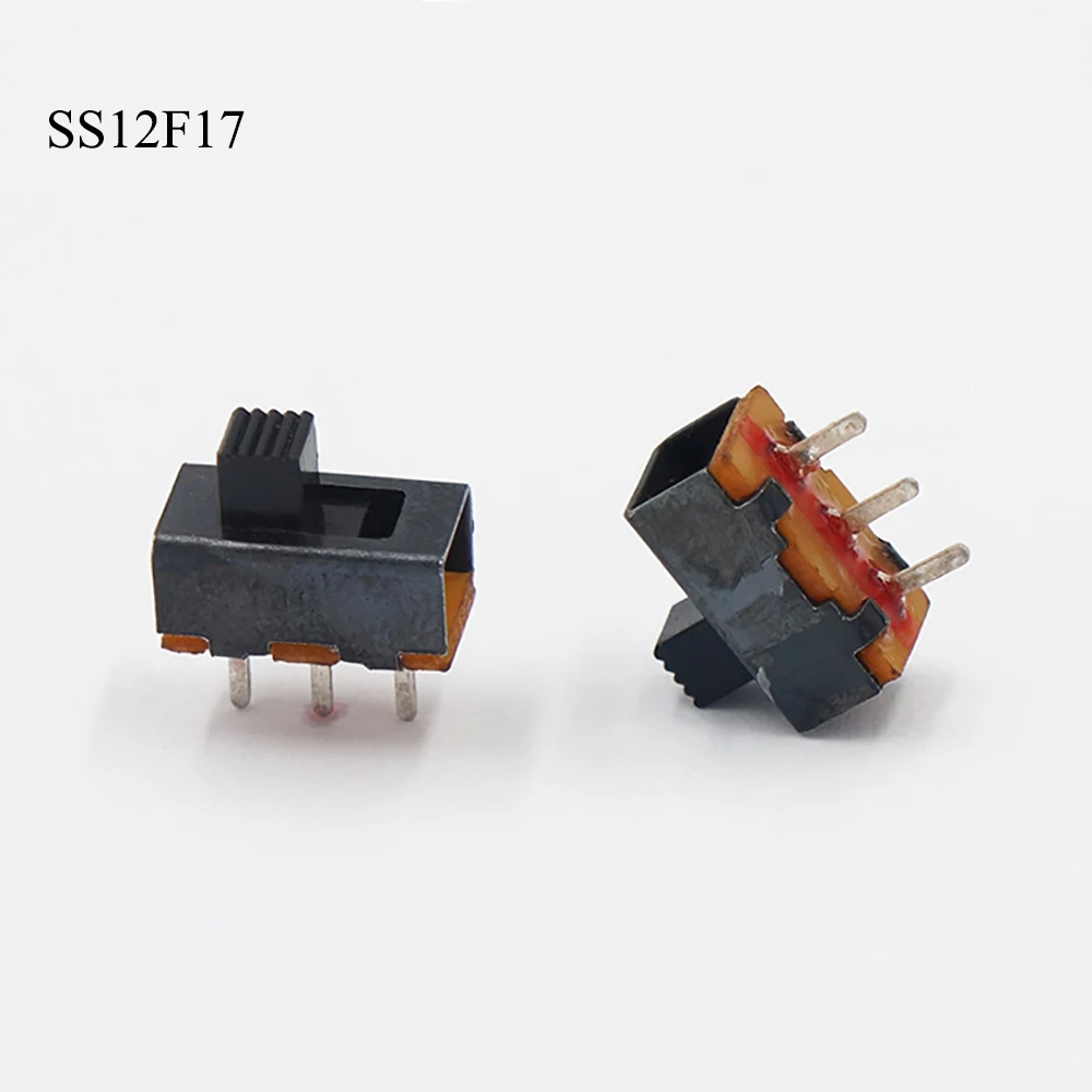 

10 шт. переключатель одиночный и двухрядный переключатель слайдов микро-питание прямая вставка Горизонтальное скольжение вторая передача третья/секунда