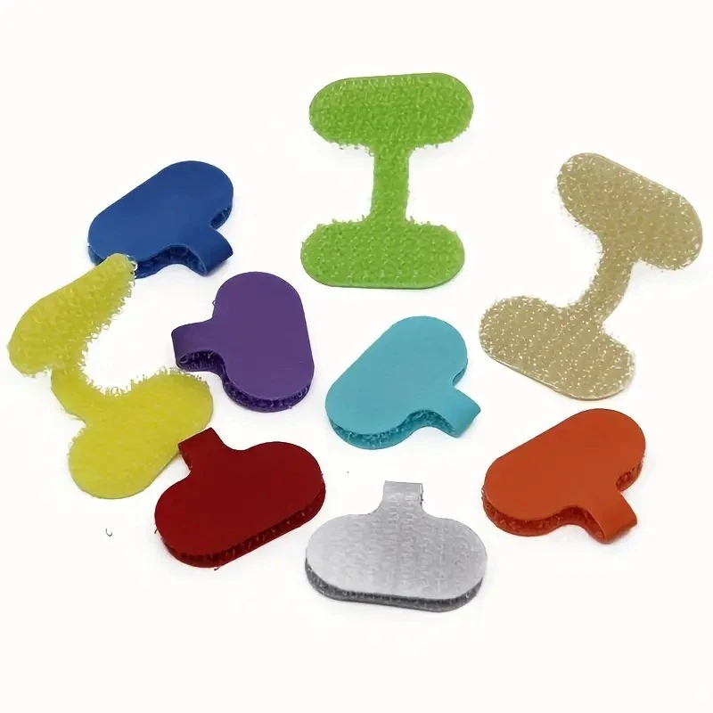 10 шт. записываемые кабели для передачи данных стираемые многоцветные нейлоновые