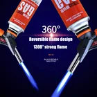 Кухонфонарь Бутановая Зажигалка с распылителем зажигания, зажифонарь лка шеф-повара для приготовления пищи, зажигалка с регулируемым пламенем, инструменты для барбекю и пикника (без газа)
