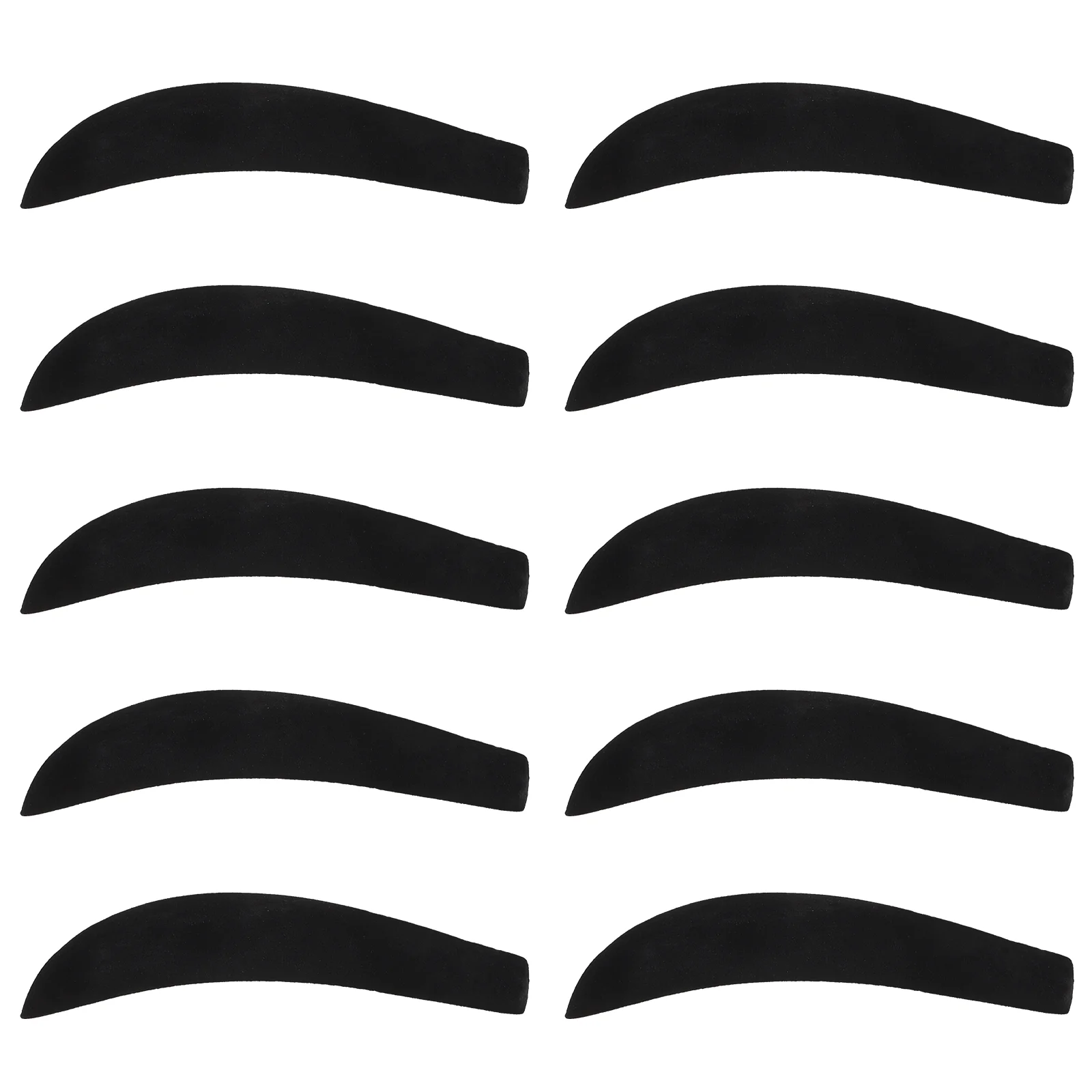 

10 Pcs Sweater Hanger Shoulder Rest Clothes Rack Suit Hangers Pads Flocking Clothing