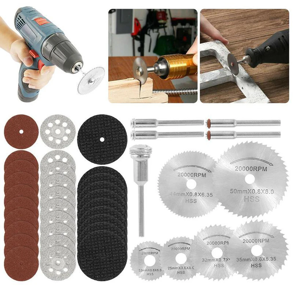 

41 Pieces Set Slicing Disc Replacement Home Building Discs Accessories