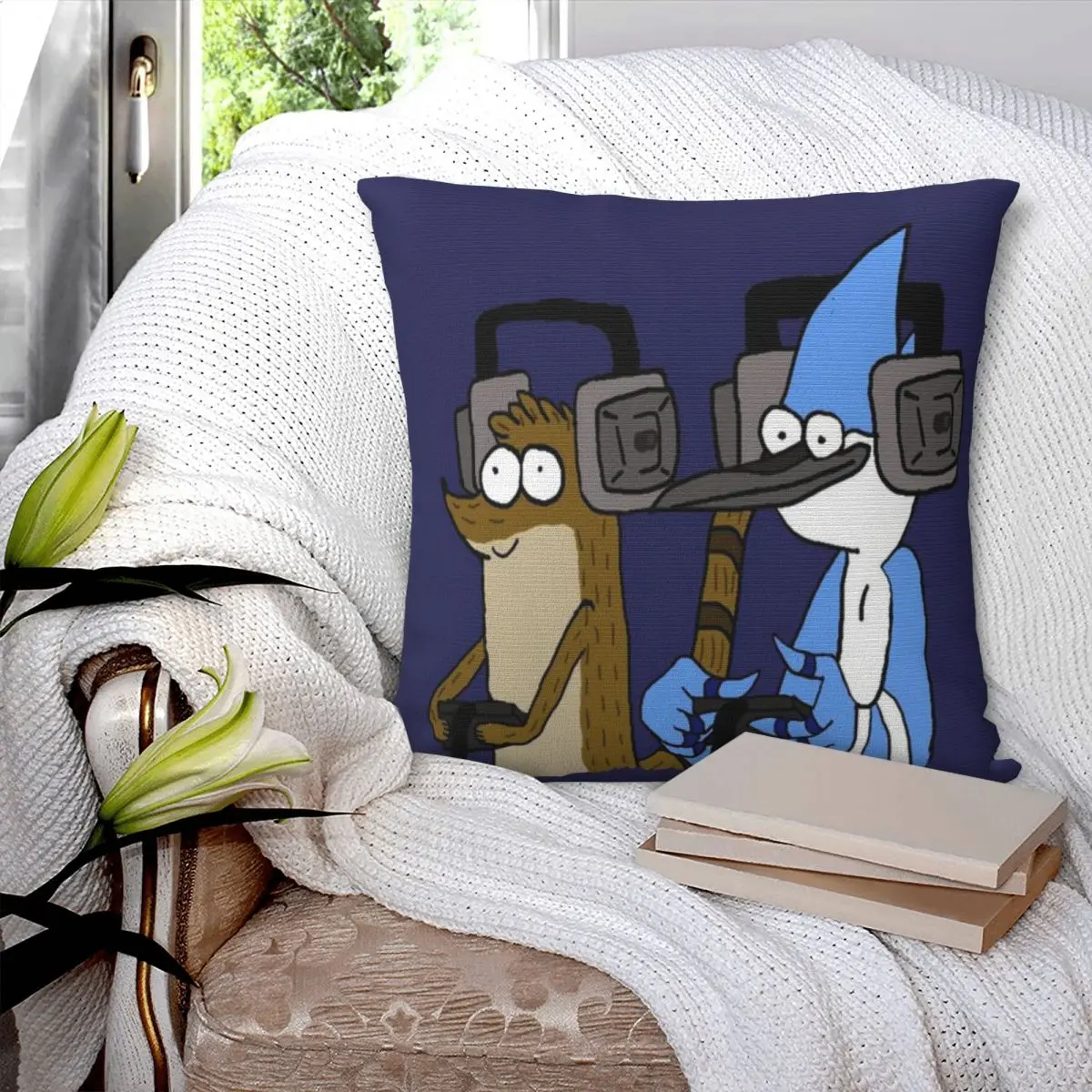Наушники Rigby And Mordecai Gamer A Наволочка