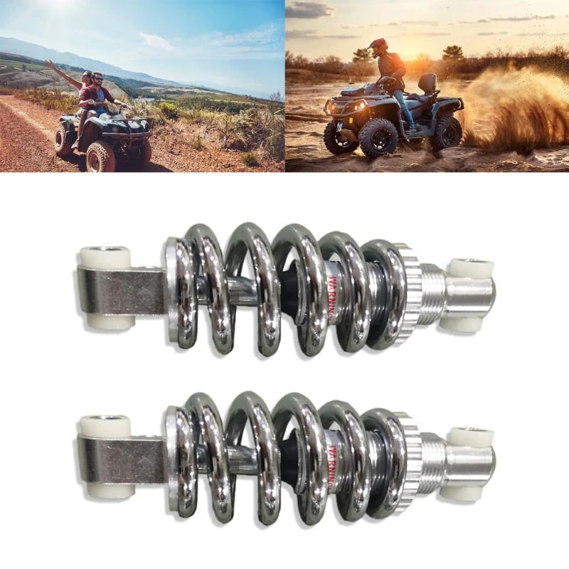 

Durable 125mm Bike Shock Springs Adjustable 450lbs Rear Shock Suspension Simple Installation for MiniScooters Bicycles J60F