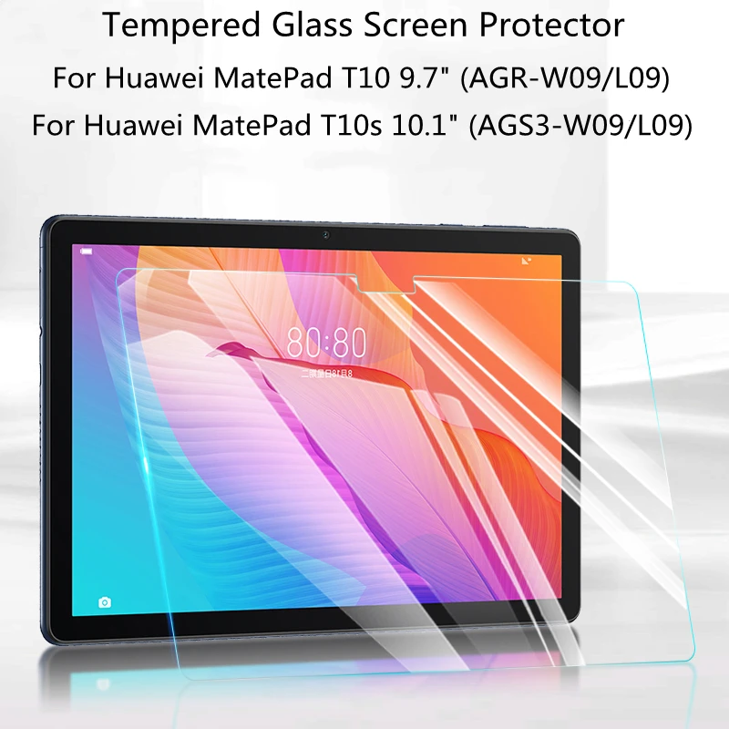 

0,3 мм 9H закаленное стекло для Huawei MatePad T 10 9,7 T 10s 10,1 T10 T10s защита для экрана AGR AGS3 LO9 W09 Защитная пленка для планшета