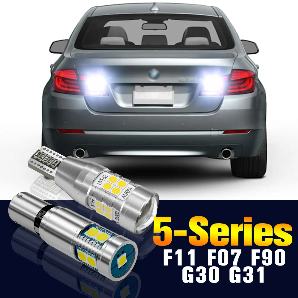 

2pcs LED Reverse Light Bulb Backup Lamp For BMW 5 Series F11 F07 G30 F90 G31 2009-2020 2013 2014 2015 2016 2017 2018 Accessories