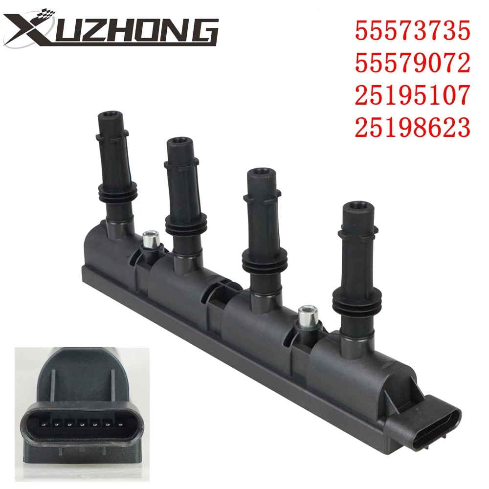 55573735 55579072 катушка зажигания двигателя для Vauxhall Corsa 2010-2019 1 2 4 16V Adam Chevrolet 55577898 55575499