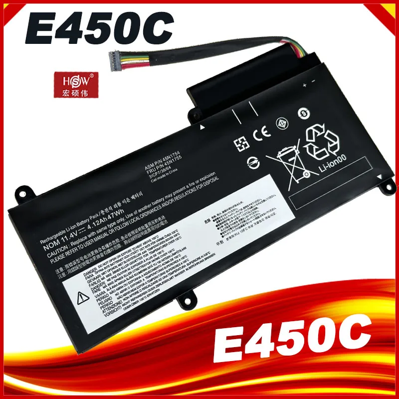 Аккумулятор 45N1754 45N1755 для ноутбука Lenovo ThinkPad E450 E450C E460 E460C E455 E465 E465C 45N1753 45N1756 45N1757 Аккумулятор 45N1754 45N1755 для ноутбука Lenovo ThinkPad E450 E450C E460 E460C E455 E465 E465C 45N1753 45N1756 45N1757