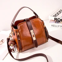elegant leather shoulder strap handbag retro woman crossbody bag ladies mini hand bags