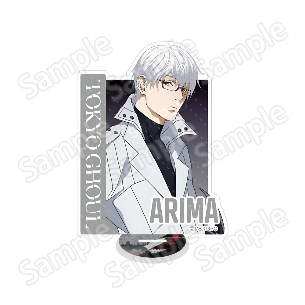 Акриловая подставка-брелок 15 см по аниме Tokyo Ghoul: Канеки Кен, Джузо Сузуя, Аято Киришима. Настольное украшение, коллекционный подарок. (art.: 3920dc608f266) - 3920dc608f266