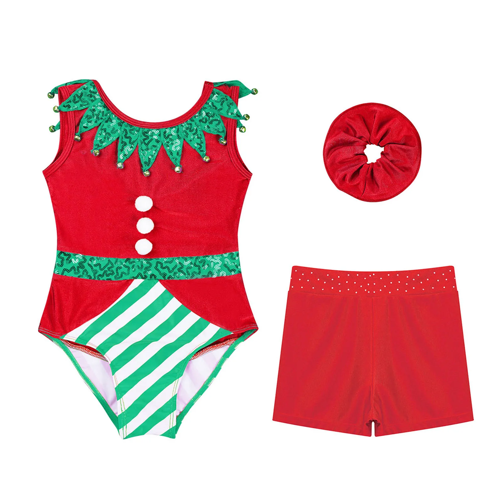 Детское боди с блестками и конфетами для девочек наряд балета танцев