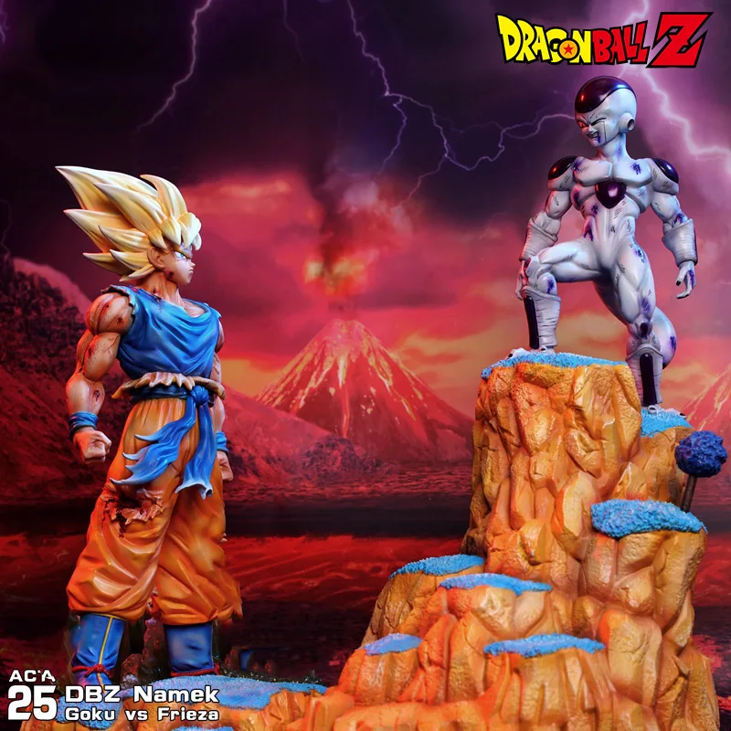 

27-30cm Anime Dragon Ball Z DBZ Namek Frieza Vs Son Goku Figurine Pvc Action Figures GK Statue Collection Model Toy Gifts