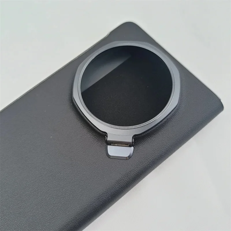 Фото Чехол BANERYPAK для Honor Magic V5 с умным окном Smart View, кожаный, роскошный, с функцией Smart Sleep/Wake Up, противоударный, из полиуретана, с подставкой, защитный. №3