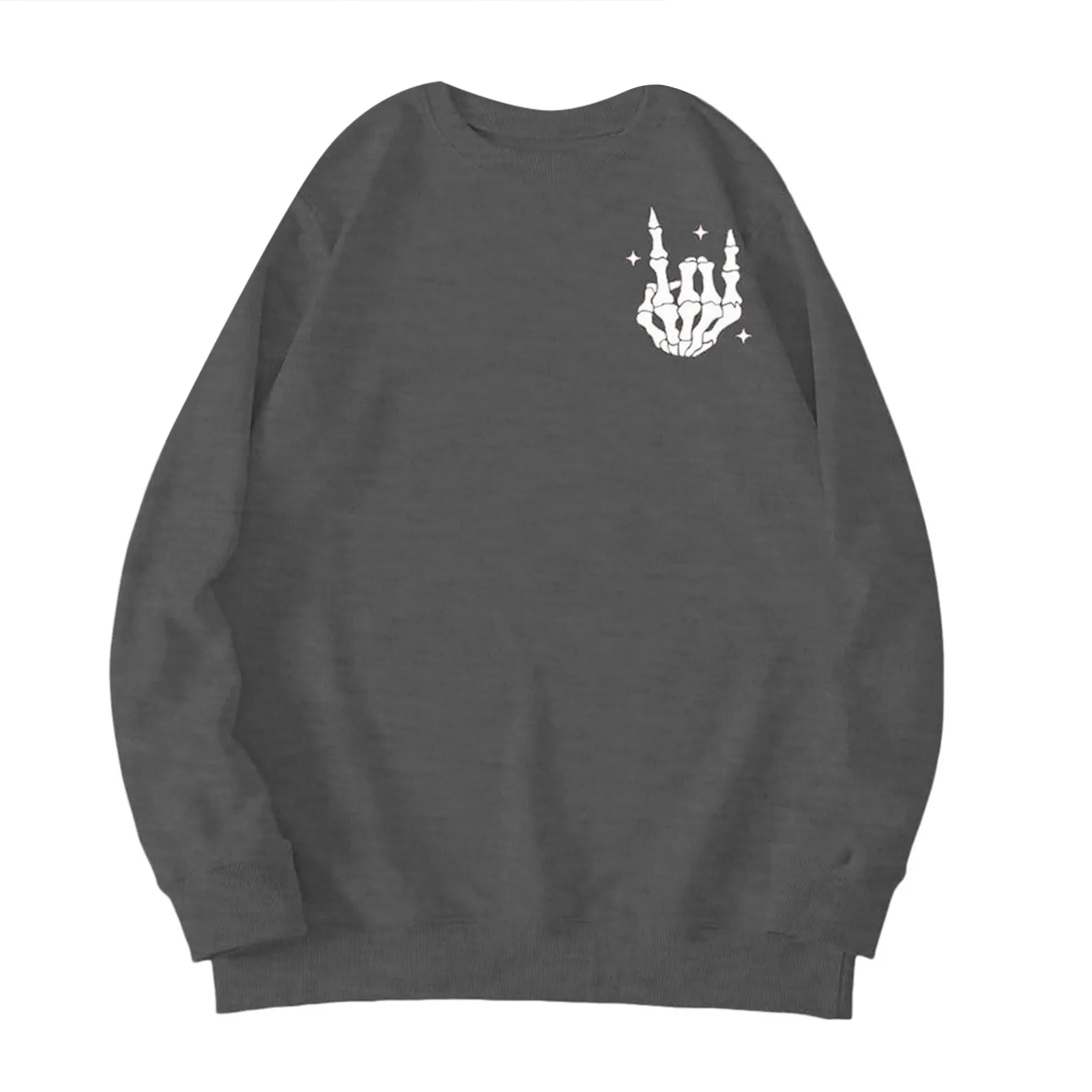 

Women Printed Long Sleeves Pockets Drop Shoulders Hoodie Streetwear Y2K Sudadera New in Hoodies & Sweatshirts Hoodies Clothes