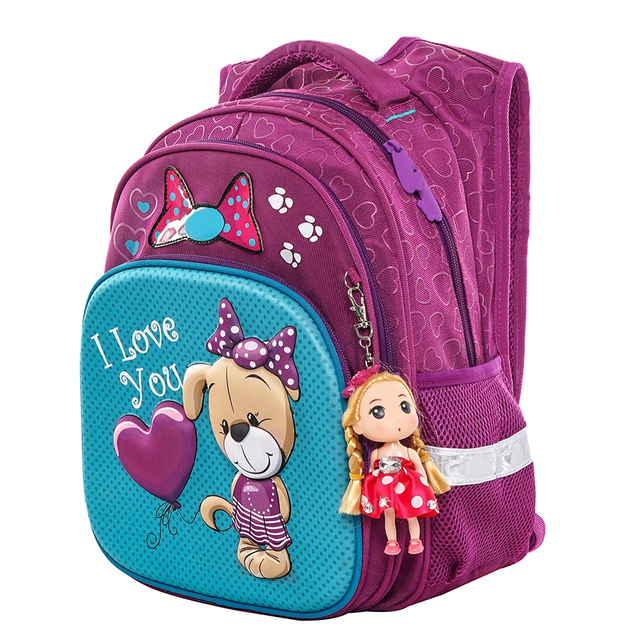 Children Orthopedic School Bags For Girls Kids Satchel Primary School Backpacks Princess Backpack Schoolbag knapsack Sac Mochila