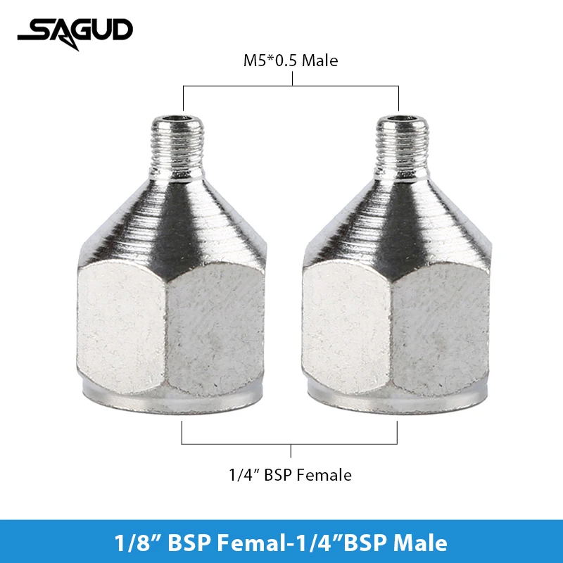 

SAGUD Комплект переходников для аэрографа 9 шт.