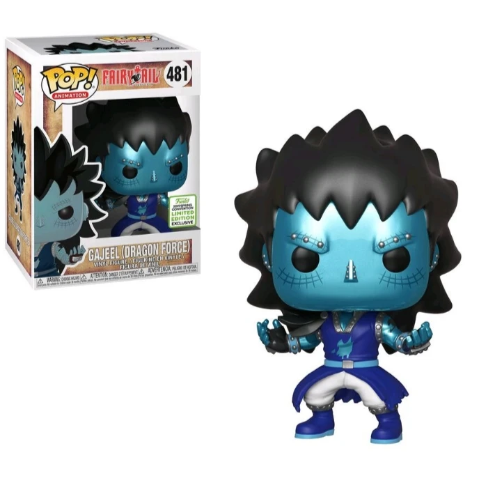 Funko pop Fairy Tail NATSU # 67 Реджина 268 Naz Gajeel 481 виниловые фигурки коллекционные модели