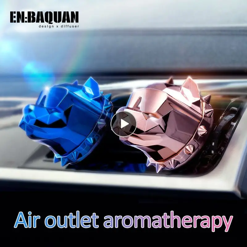 

Creative Bulldog Car Freshener Car Perfume Car Decoration Fragrance Car internal Accessories Car Styling Car Diffuser