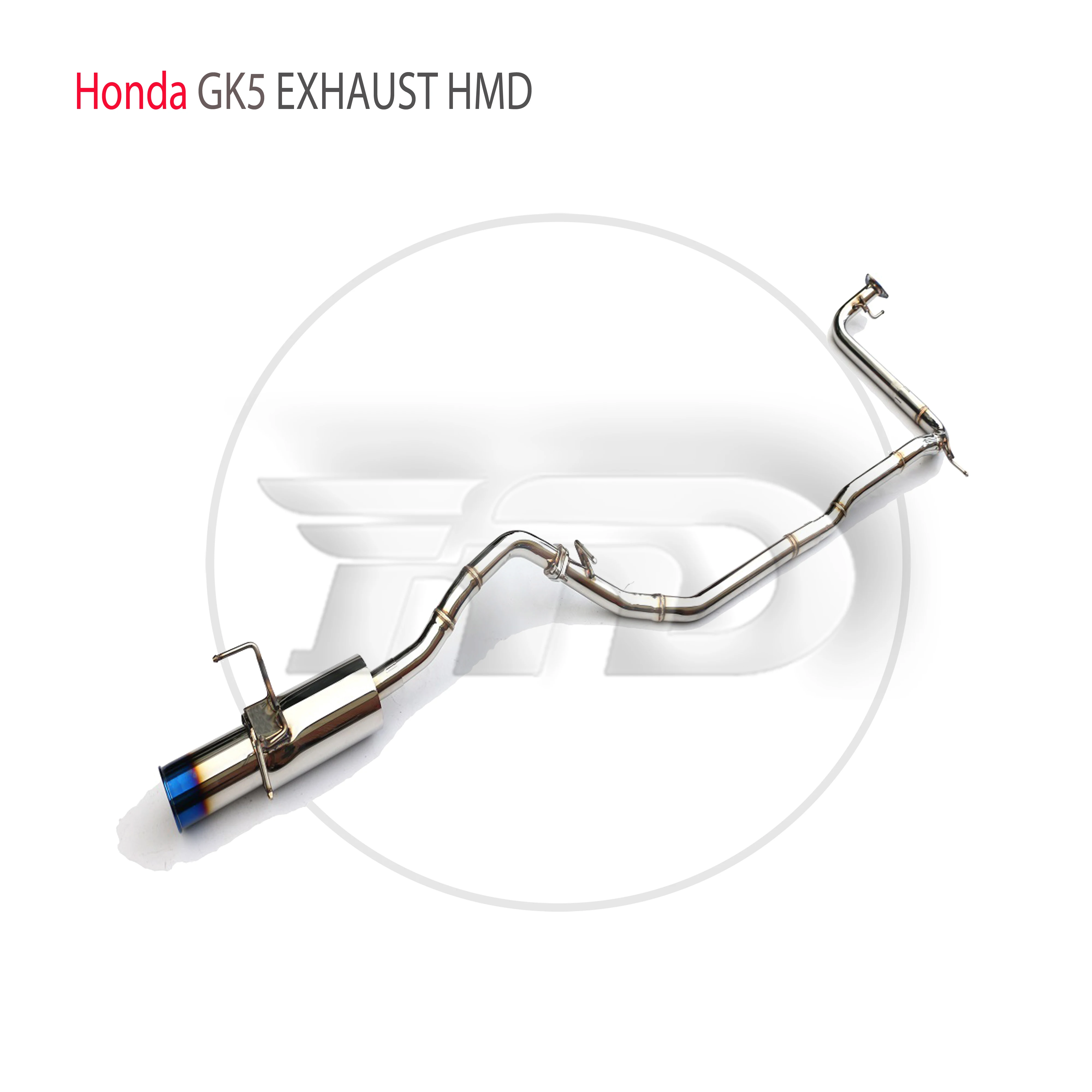 

HMD Stainless Steel Exhaust System Performance Catback for Honda Jazz GK5 Auto Accesorios Electronic Valve Muffler