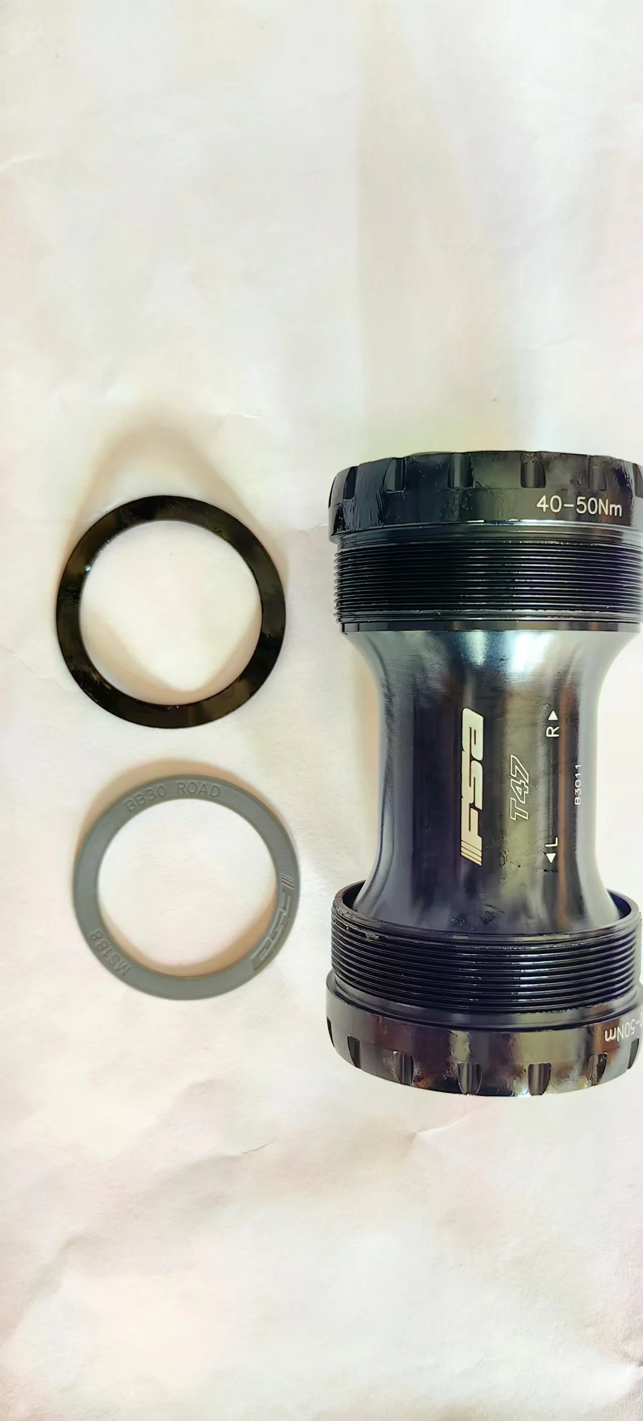 Нижний кронштейн FSA T47 BSA с английской резьбой 68 мм/73 мм для велосипеда BB30 bb