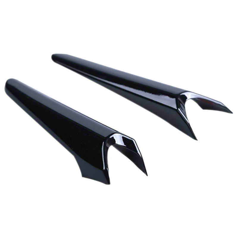 

for 3 Axela 2017 Front Fog Light Eyebrow Cover Trim Sticker Daytime Running Light Decoration Covers