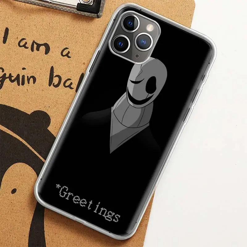 Фото W. D. Gaster Phone For Apple 11 Iphone 13 Pro Max 12 Mini Case X XS XR 8 Plus 7 6 6S SE 2020 5 5S Cover №4
