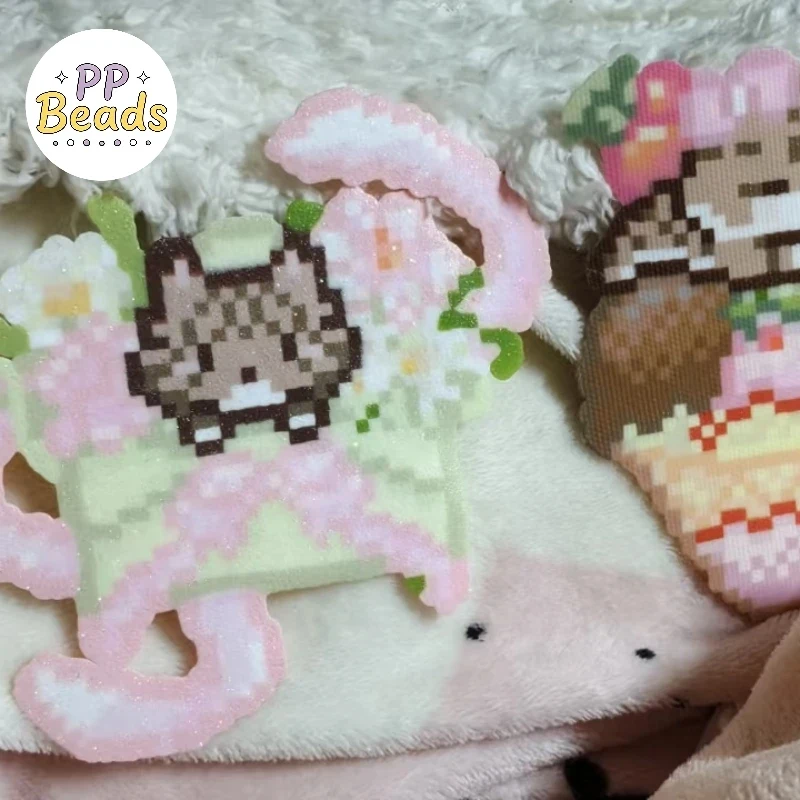 Фото Набор бусин Hama Beads 2.6 мм для термоплавких бусин Perler, креативные пазлы, инструменты для рукоделия, подарки на день рождения, товары для творчества №4