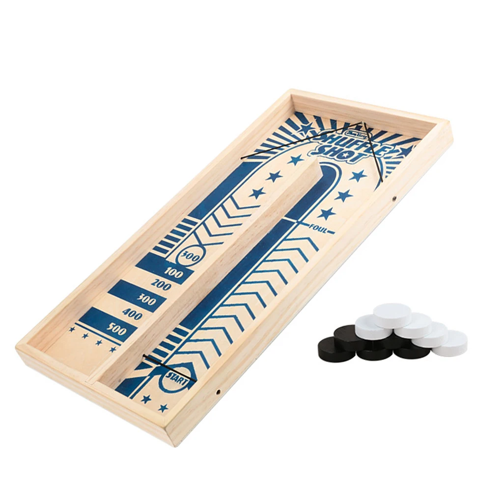 

1 Set Wood Chess Board Bouncing Game Toys Kids Table Ice Party Supplies