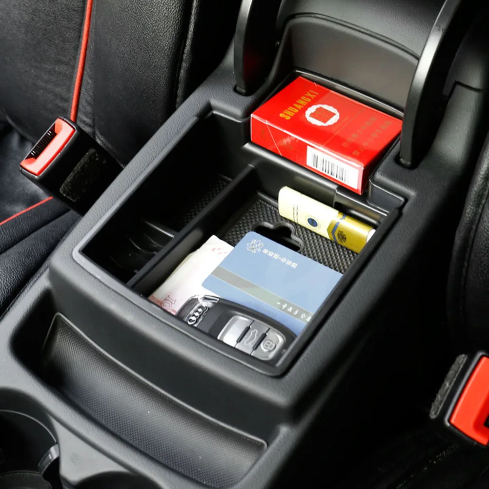 

Для AUDI Q5 подлокотник ящик для хранения контейнер центральная консоль лоток держатель чехол органайзер автозапчасти аксессуары автомобили 2009-2017