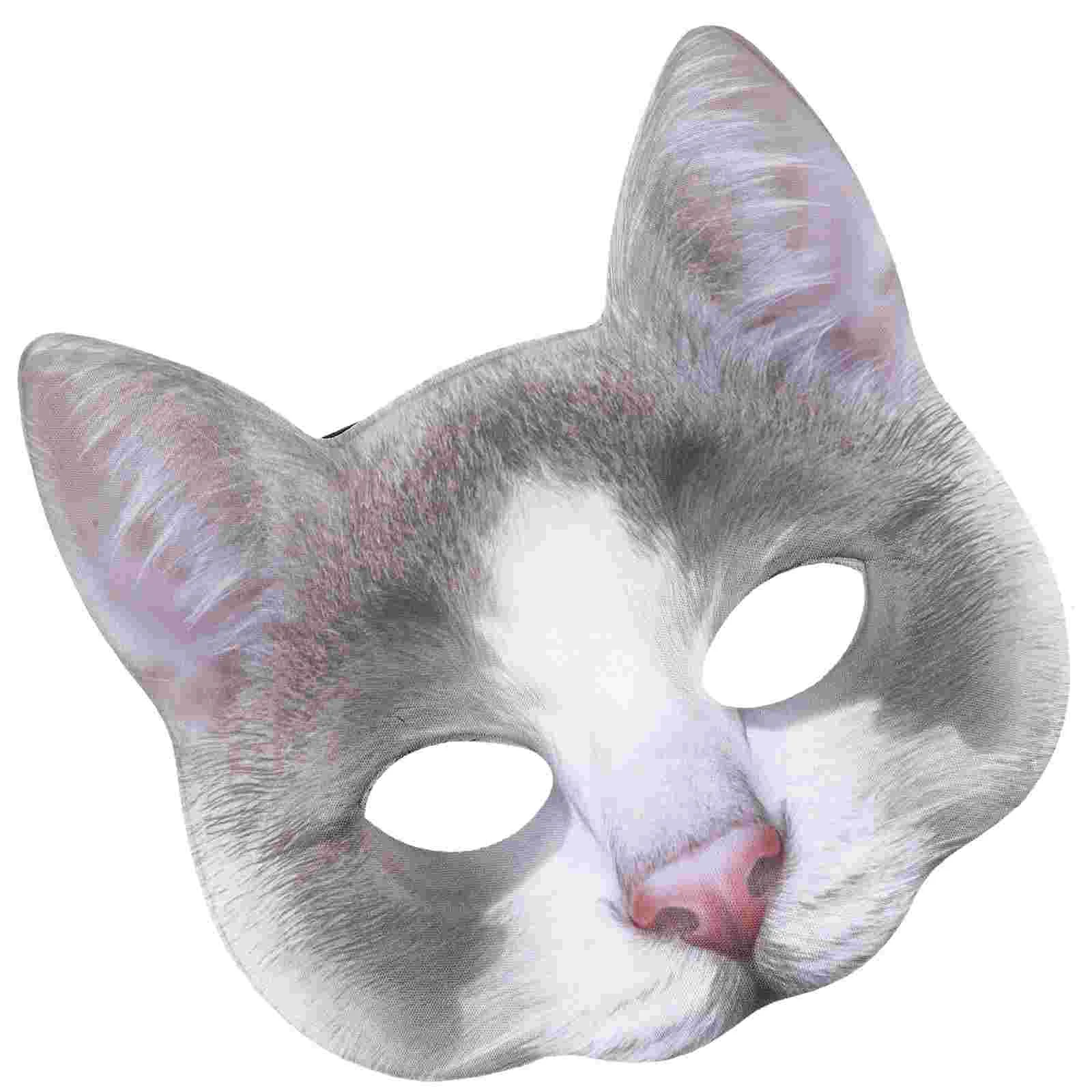 

Цифровая маска кошки маскарадные маски костюмы Аксессуары эва Марди Гра Украшения