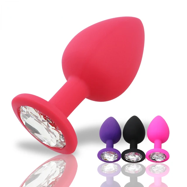 Silicone Anal Plug with Vibrator Massager Butt Plug Trainer Masturbator Adult Erotic Tools Anus Sex Toys for Female Male Unisex 2