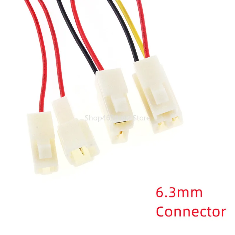 

Разъемы 6.3mm 1/2/3/4/6 Pin для мотоцикла, электровелосипеда