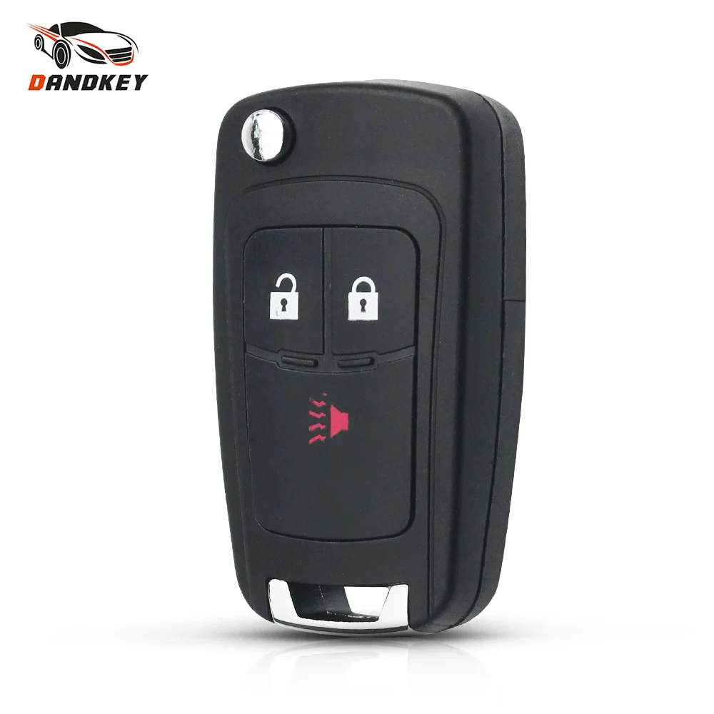 3-кнопочный чехол Dandkey для Chevrolet Spark 2012-2016