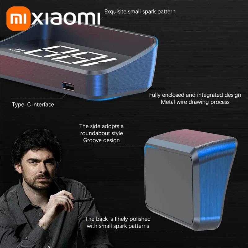 Xiaomi автомобильный спидометр HUD проекционный дисплей цифровой измеритель скорости проектор на лобовом стекле транспортные средства грузовик электроника аксессуары (art.: 3920cb46fb91c) - 3920cb46fb91c