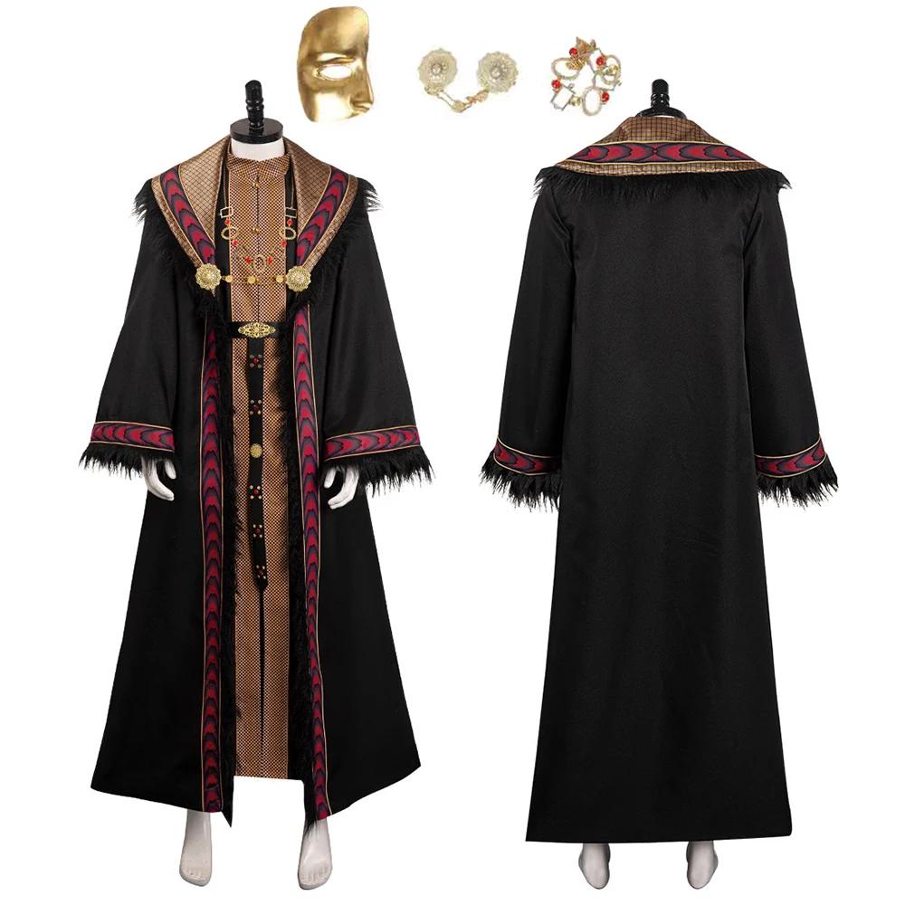 

Костюм для косплея Dragon Viserys, пальто, маска, пояс, комплект одежды для взрослых мужчин, костюм на Хэллоуин, карнавал, искусство, маскировка