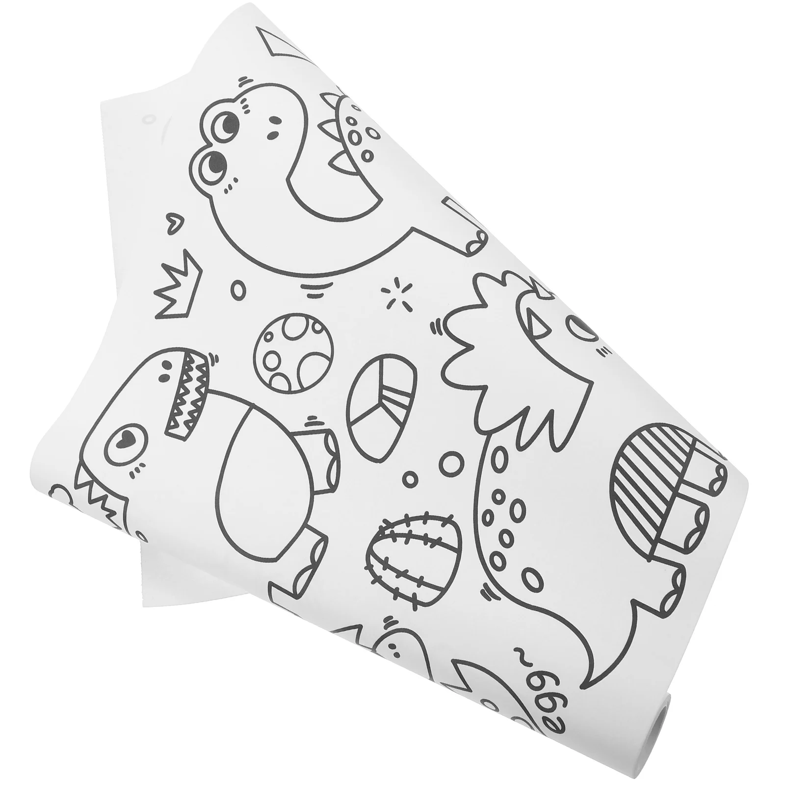 

Paper Coloring Roll Painting Drawing Sheet Kids Poster Children Sketch Adhesive Decorative Color Linenovelty Diycrafts Sticky