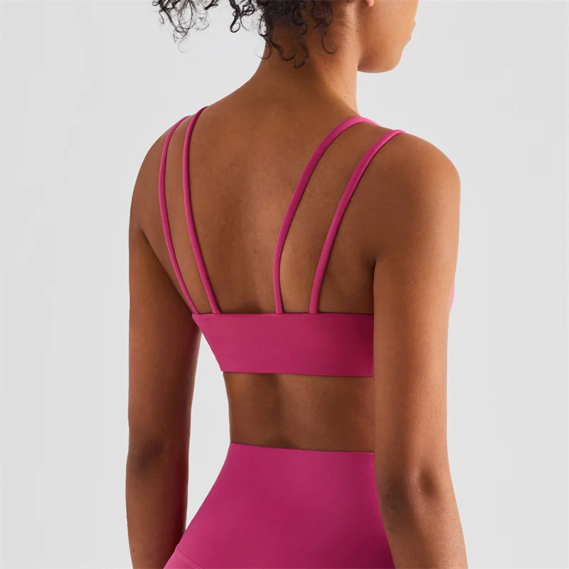 

LULU вам нравится 2022 Hi Clound спортивный фитнес-Бюстгальтер укороченные топы без рукавов жилет для йоги однотонные быстросохнущие майки