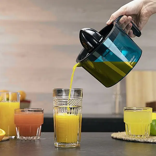 Электрическая соковыжималка Cecotec EssentialVita регулируемая 1 л 40 Вт Черная | Бытовая