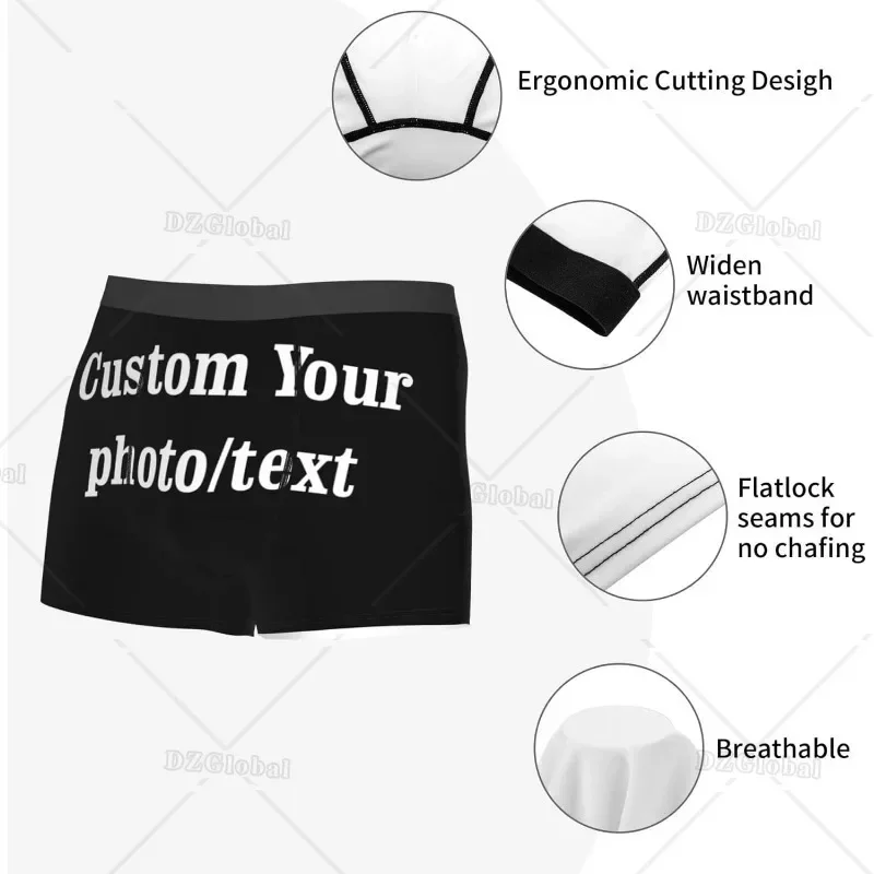 Боксеры мужские под заказ индивидуальное нижнее белье с изображением лица для