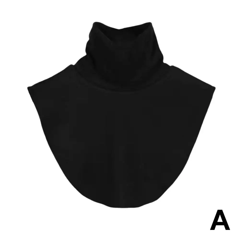 Зимний модальный искусственный воротник с высоким воротником женский