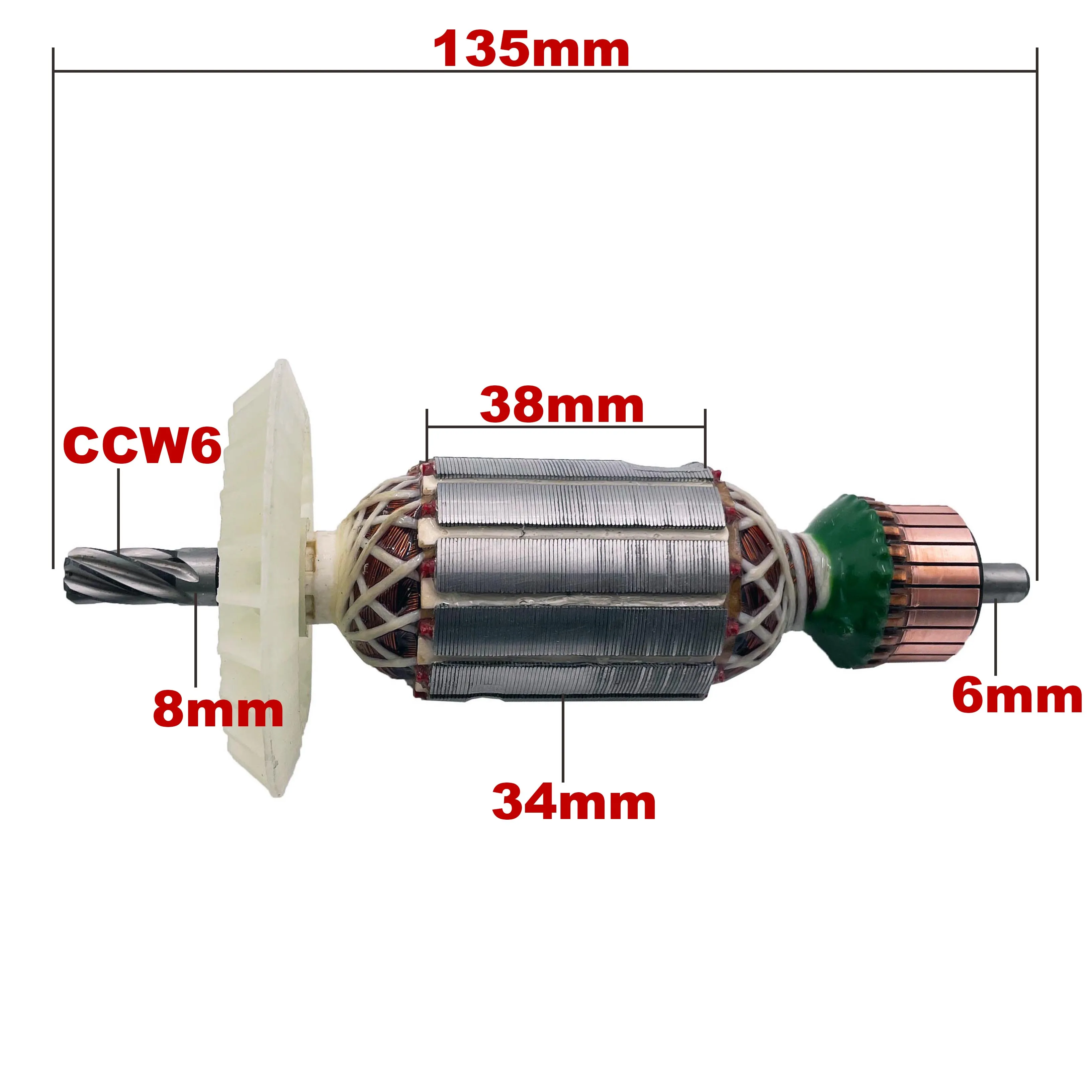 

AC220V-240V Якорь ротор замена для Hilti Перфоратор TE2-2 TE2-M