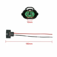 1set 2 pin h8 h11 adapter wiring harness car auto wire connector with 20cm cable for hid led headlight fog light lamp bulb lamp