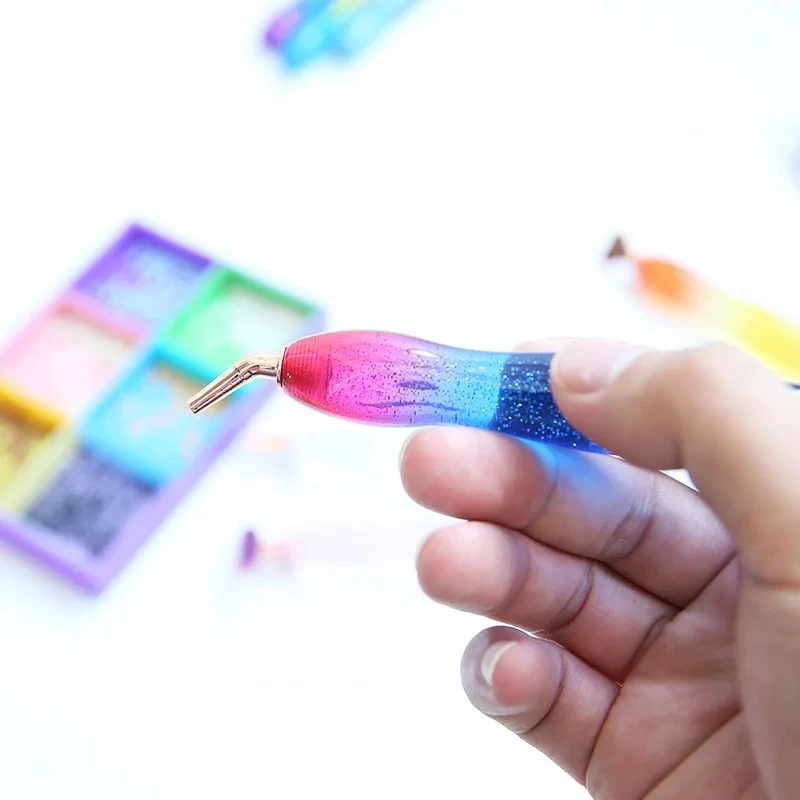 HOMFUN 20 шт./компл. набор ручек для алмазной живописи Звездное небо металлический