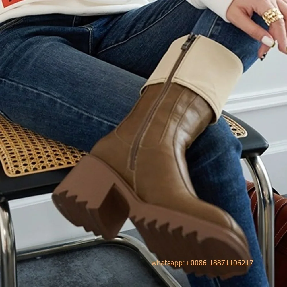 Женские ботинки из натуральной кожи