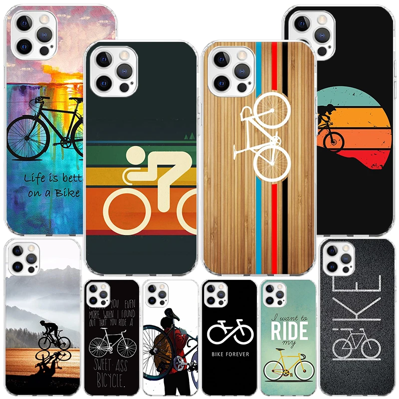 Велосипедный спортивный чехол для телефона iPhone 16 Pro Max 15 + 14 Plus 11 12 13 Mini Xs X XR 7 8 SE