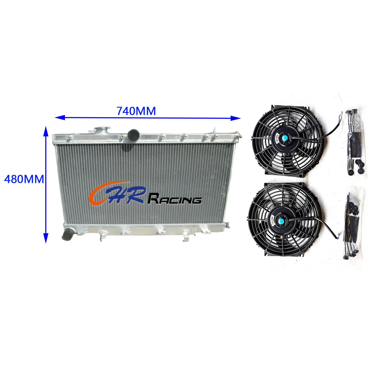 

Aluminum Radiator For Subaru Impreza WRX STI GDB GDA 2002 - 2007 Manual 2003 2004 2005 2006