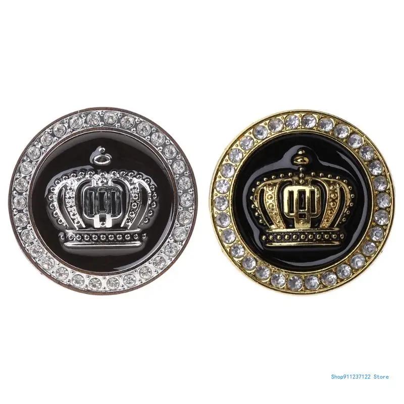 

Для креативного автомобиля, наклейка на наружный корпус автомобиля, 3D алмазная корона, наклейки, значок для автомобиля