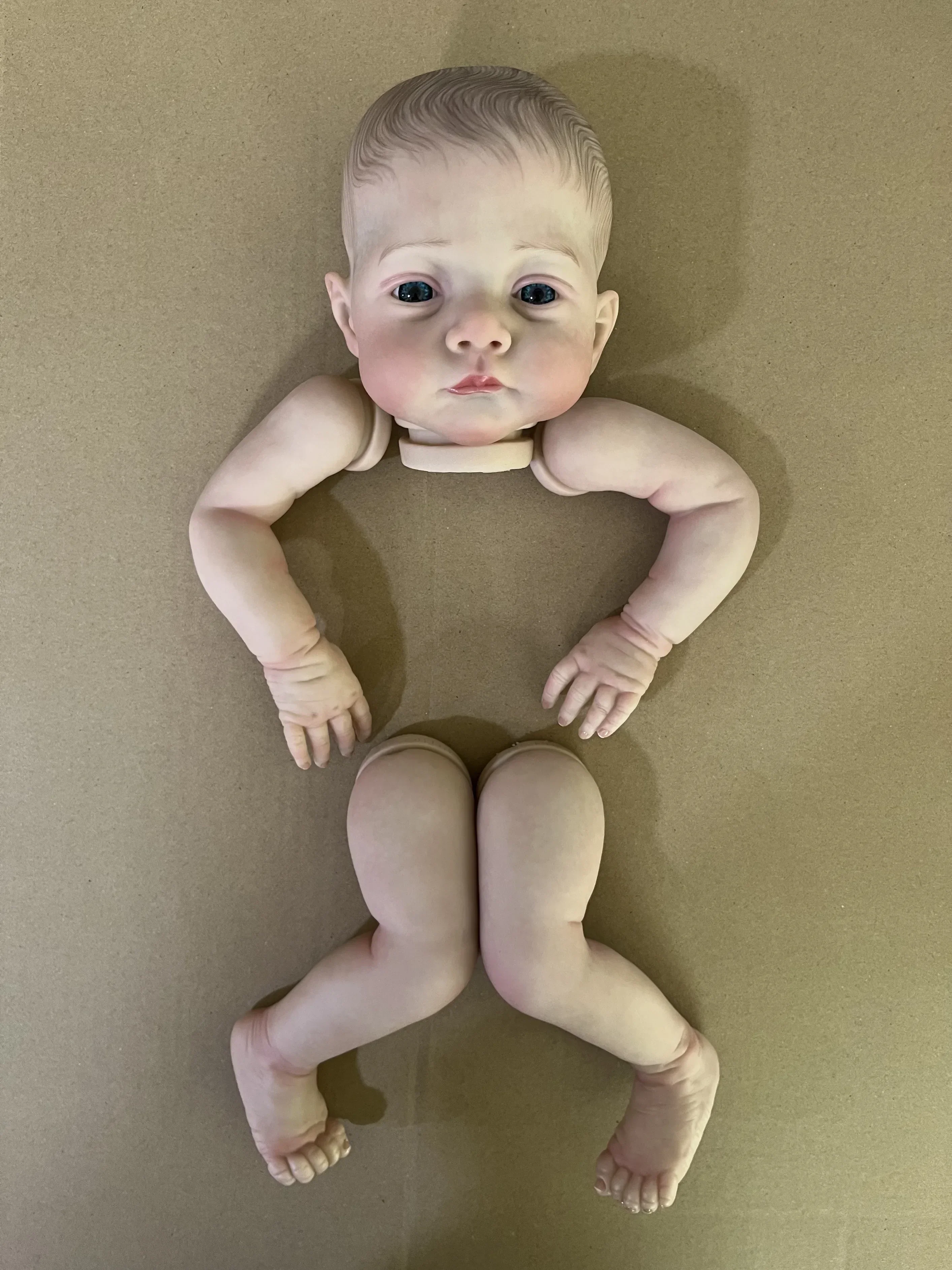 19-дюймовый новый комплект для уже окрашенных близнецов лилия и Ирис мягкий на