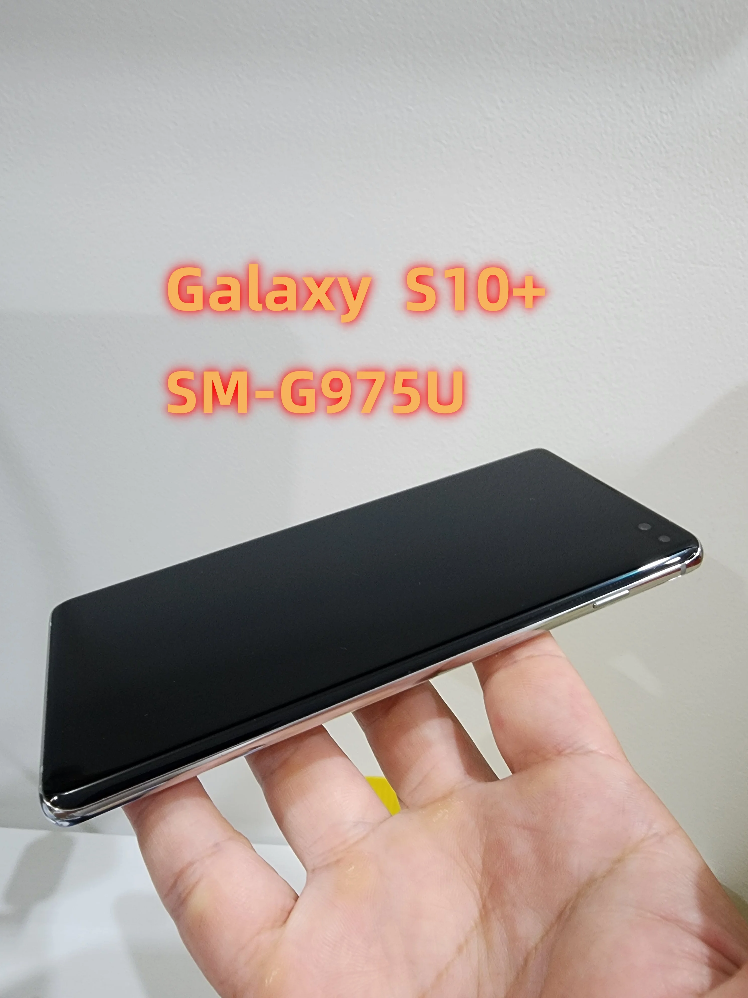 Фото Подходит для Samsung Galaxy S10 Plus S10+ G975U 128 ГБ ROM 8 ГБ RAM, восьмиядерный процессор, 6.4 дюйма, NFC, 4G, телефон с защитой от прожигания экрана и эффекта тени. №4