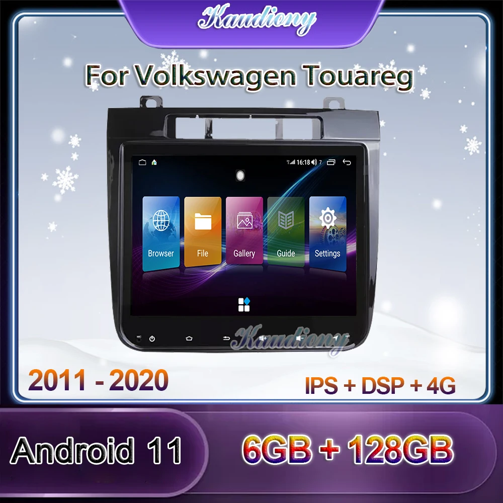 

Kaudiony Android 11 Car Radio Automotivo For VW Volkswagen Touareg DVD Multimedia Player Auto GPS Navigation 4G Stereo 2011-2020